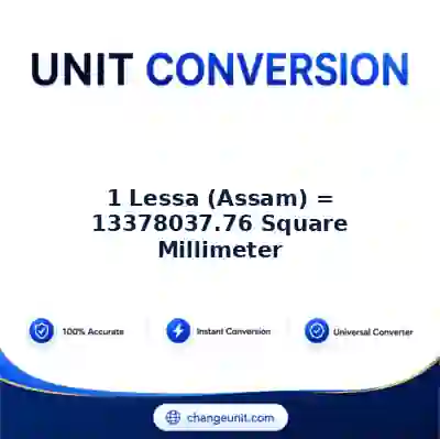 convert-from-lessa-assam-to-square-millimeter - The Best Free Converter