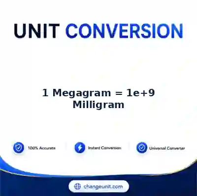 convert-from-megagram-to-milligram - The Best Free Converter