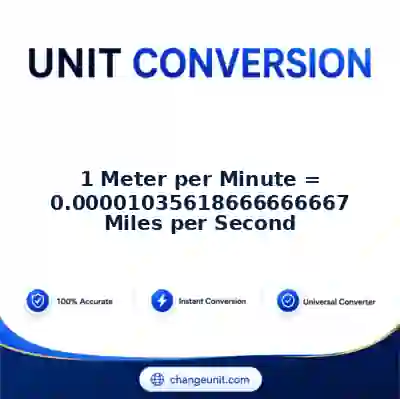 convert-from-metre-per-minute-to-miles-per-second - The Best Free Converter