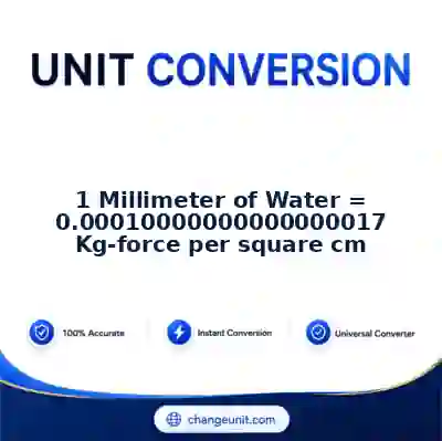 convert-from-millimeter-of-water-to-kilogram-force - The Best Free Converter