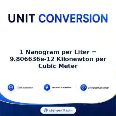 convert-from-nanogram-per-liter-to-kilonewton-per-cubic-meter - The Best Free Converter