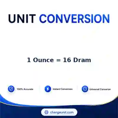 convert-from-ounce-to-dram - The Best Free Converter