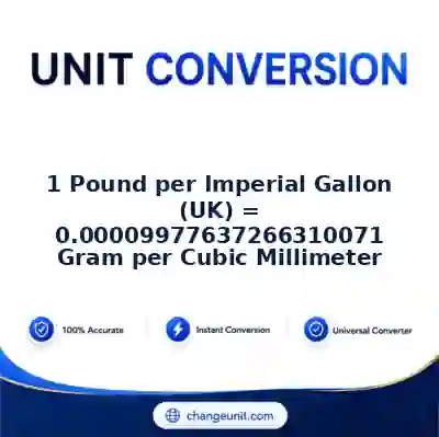 convert-from-pound-per-imperial-gallon-uk-to-gram-per-cubic-millimetre - The Best Free Converter