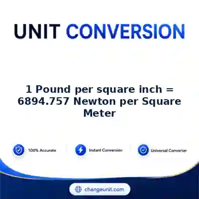 convert-from-pound-per-square-inch-to-newton-per-square-meter - The Best Free Converter