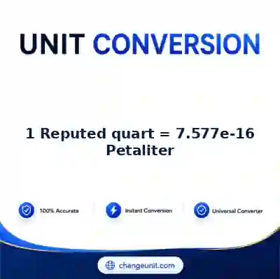 convert-from-reputed-quart-to-petaliter - The Best Free Converter