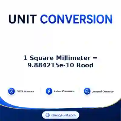 convert-from-square-millimeter-to-rood - The Best Free Converter