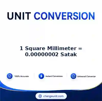 convert-from-square-millimeter-to-satak - The Best Free Converter