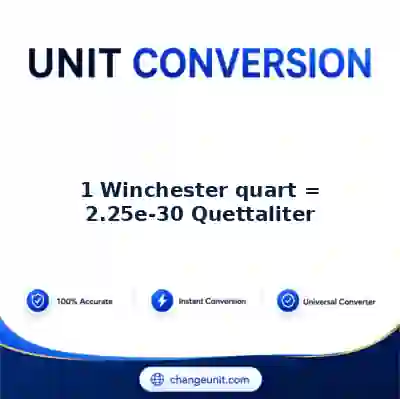 convert-from-winchester-quart-to-quettaliter - The Best Free Converter