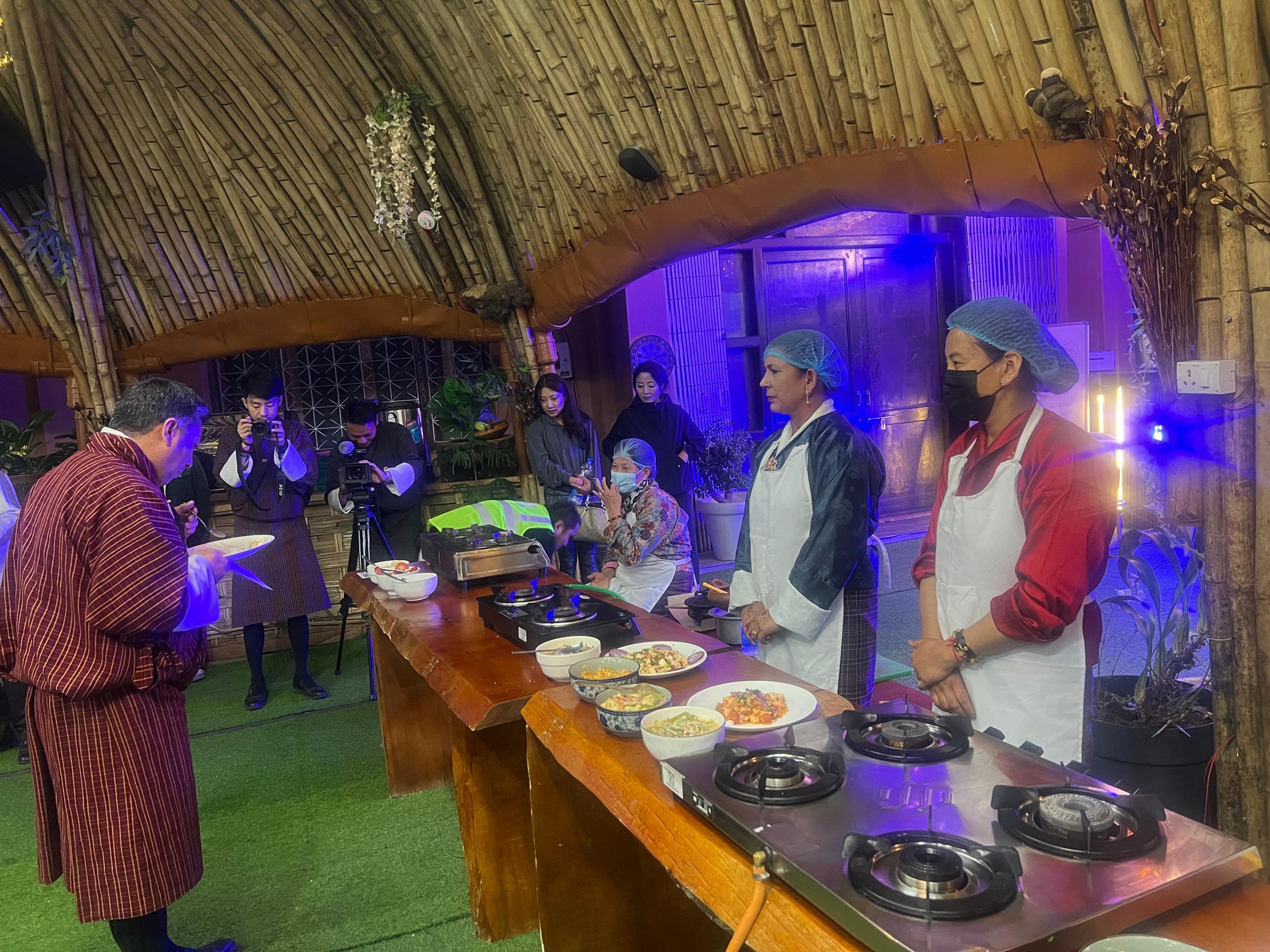 Earth Day event promotes plant-based Bhutanese cuisine