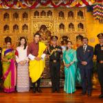 མི་དབང་མངའ་བདག་རིན་པོ་ཆེ་མཆོག་གིས་ རྒྱ་གར་གྱི་ དམག་སྡེའི་གཙོ་འཛིན་དང་ མཇལ་ཕྲད་གནང་ཡོདཔ།
