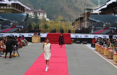 Twenty designers take part in the Bhutan Fashion Week
