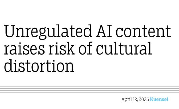 Unregulated AI content raises risk of cultural distortion