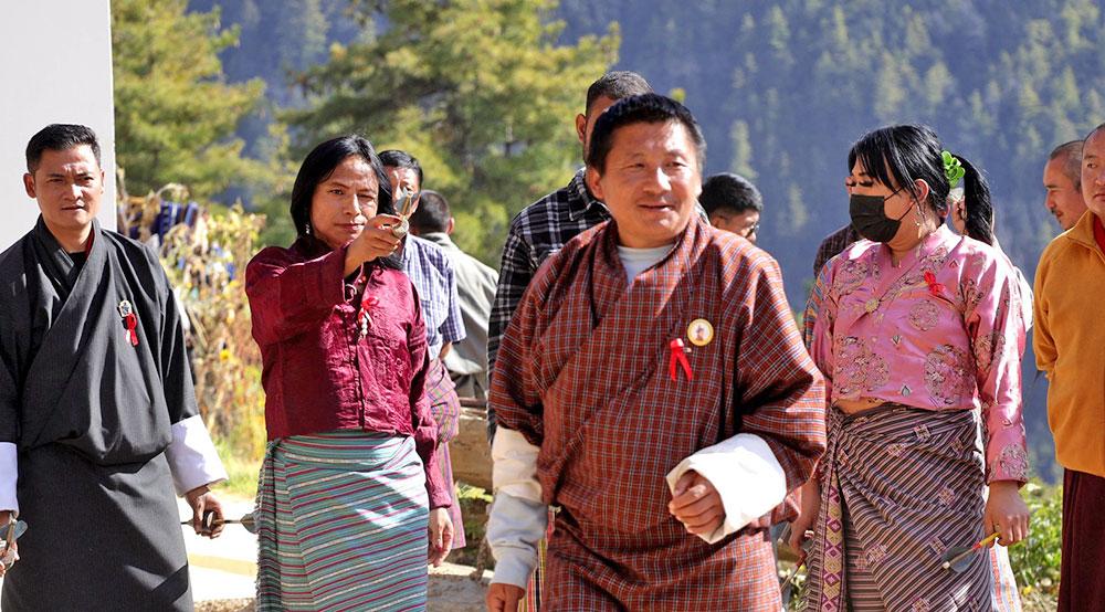 Lhak-Sam marks World AIDS Day in Genekha