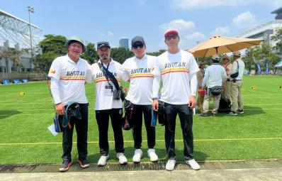 Compound archers set new milestone with semi-final finish