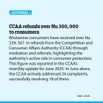 CCAA refunds over Nu 300, 000 to consumers