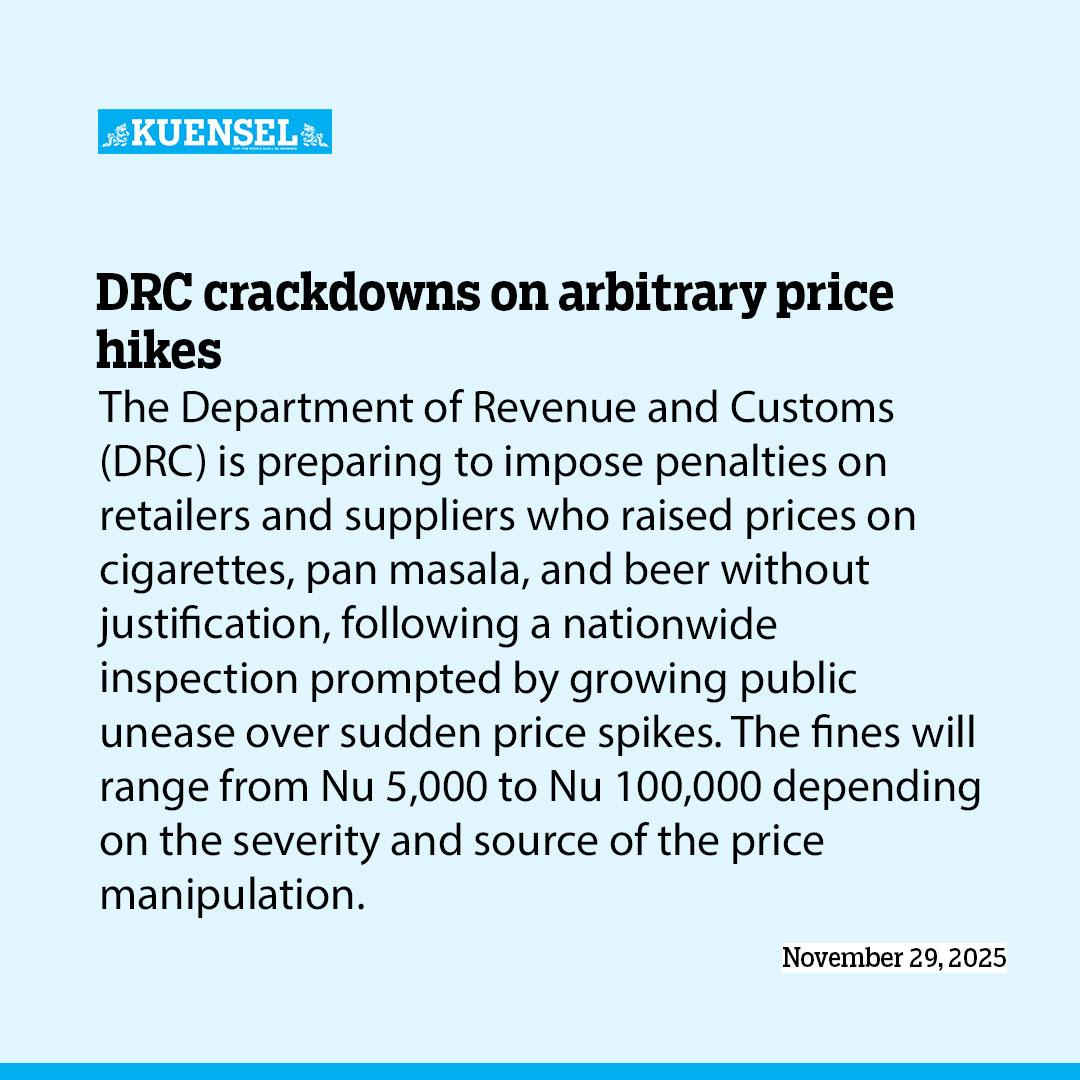 DRC crackdowns on arbitrary price hikes