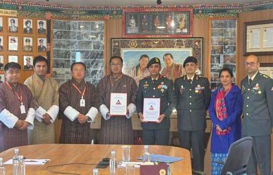 འབྲུག་ཚོང་འབྲེལ་ལས་འཛིན་གྱིས་་དཱན་ཊག་ལས་འགུལ་ལུ་ ས་སྣུམ་བཀྲམ་སྤེལ་འབད་ནི།