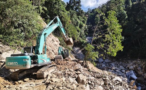 Denchukha road reopens after two-month closure