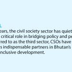 Strengthening the third sector