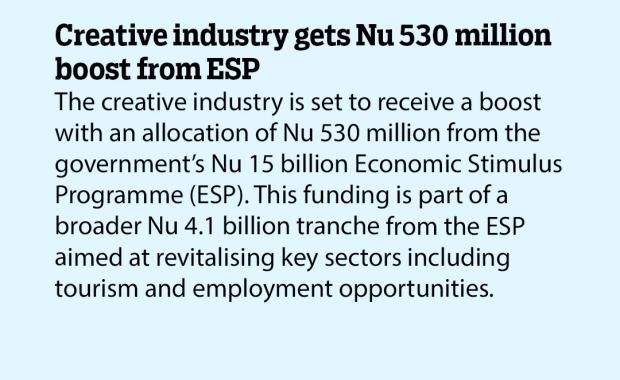 Creative industry gets Nu 530 million boost from ESP