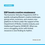 ESP boosts creative renaissance