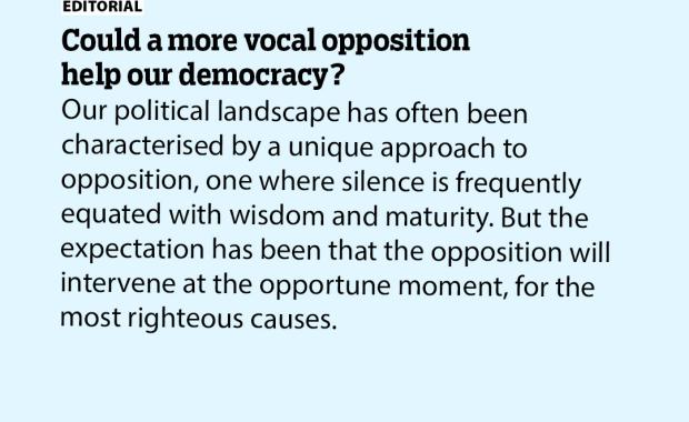 Could a more vocal opposition help our democracy?