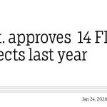 Govt. approves  14 FDI projects last year