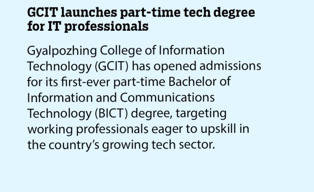 GCIT launches part-time tech degree for IT professionals