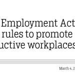 GMC Employment Act sets clear rules to promote productive workplaces