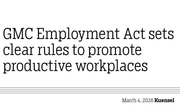 GMC Employment Act sets clear rules to promote productive workplaces