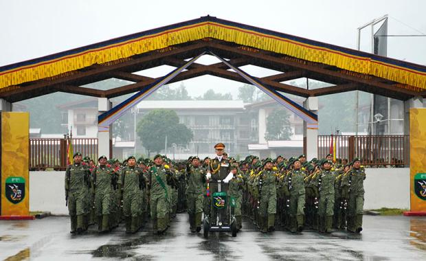 རྒྱལ་སྲུངཔ་ཤོ་ཐེངས་༢ པའི་སྦྱོང་བརྡར་ མཇུག་བསྡུ་ཡོདཔ།