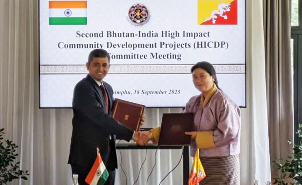 Second Bhutan-India committee meeting reviews and approves HICDPs