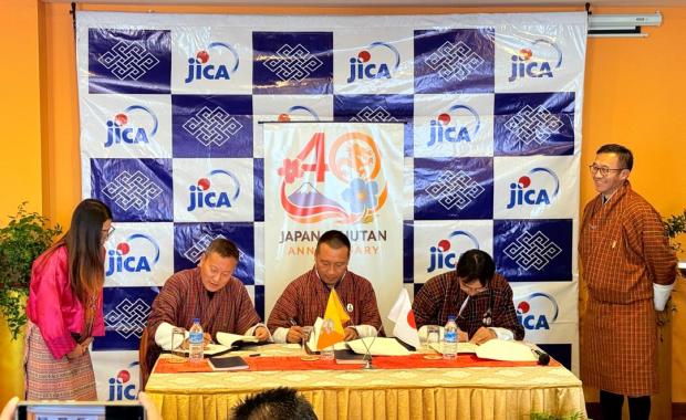 Bhutan secures Nu 156 million Japanese grant to strengthen climate-resilient transport infrastructure