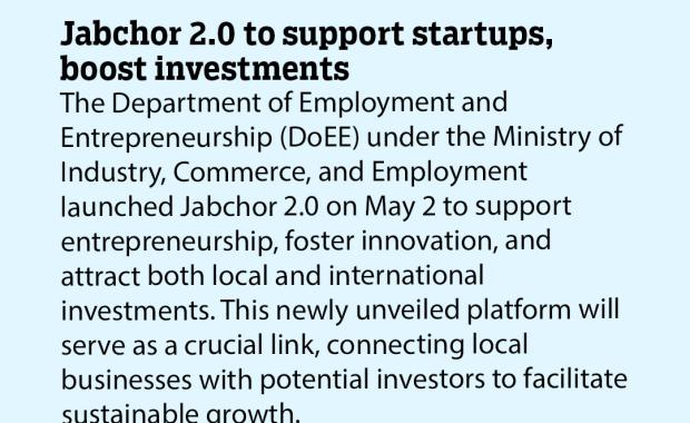 Jabchor 2.0 to support startups, boost investments
