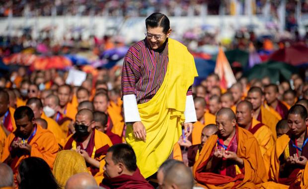 An unprecedented number of people attended the Global Peace Prayer Festival on November 8, with estimates of over 85,000 people in and around the venue.