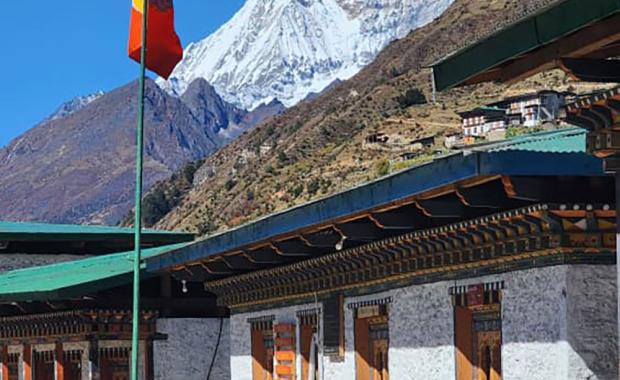 A school on the edge: Laya school struggles to catch up