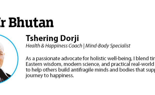 Happiness with Mr Bhutan