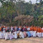 Pilgrims leave mountains of waste at sacred Tumdra Aminey