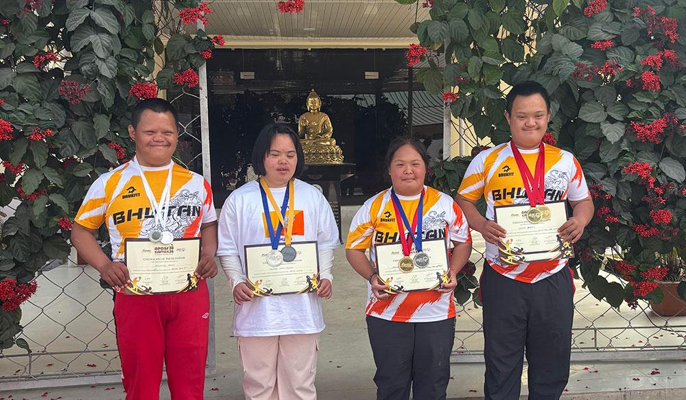 Athletes with disabilities win eight medals at APDSF regional games