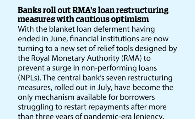 Banks roll out RMA’s loan restructuring measures with cautious optimism