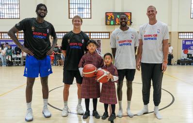 NBA stars light up Bhutan’s basketball scene