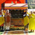 His Majesty and Prime Minister Modi inaugurate Kalachakra initiation and empowerment