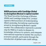 RSEB partners with CareEdge Global to strengthen Bhutan’s capital market