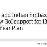 RGoB and Indian Embassy review GoI support for 13th Five-Year Plan