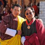His Majesty confers Druk Thuksey on veteran journalist, medical specialist
