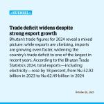 Trade deficit widens despite strong export growth
