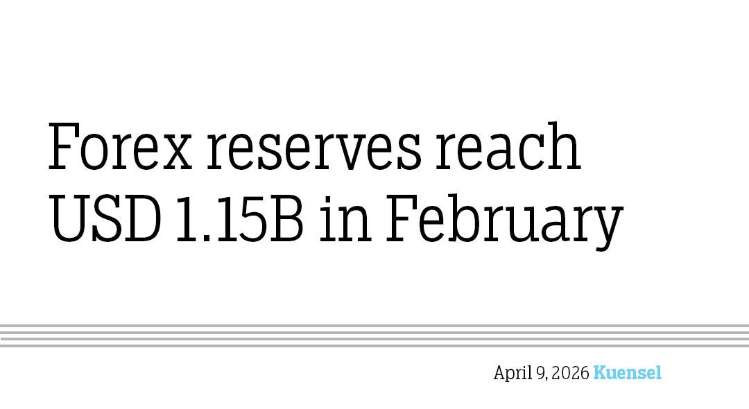 Forex reserves reach USD 1.15B in  February