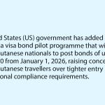US tightens entry rules, adds Bhutan to USD 15,000  visa bond list