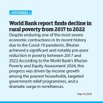 World Bank report finds decline in rural poverty from 2017 to 2022