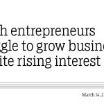 Youth entrepreneurs struggle to grow businesses despite rising interest